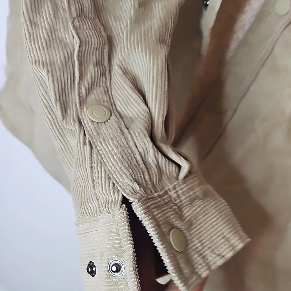 George‎ Men's Tan Corduroy Shirt Jacket